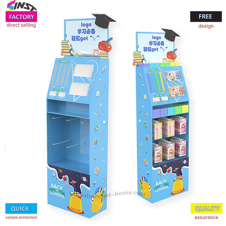 Bumalik sa school stationery display rack
