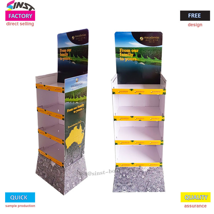 Display Stand ng Cardboard Cookie