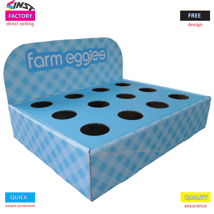 Makabagong egg cardboard display box, na humahantong sa isang bagong trend ng pangangalaga sa kapaligiran