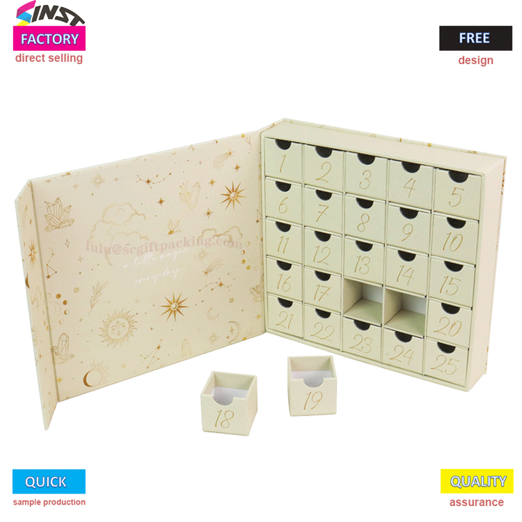 Alam mo ba ang kasanayan ng paggamit ng mga kulay na kahon ng kalendaryo ng drawer?
