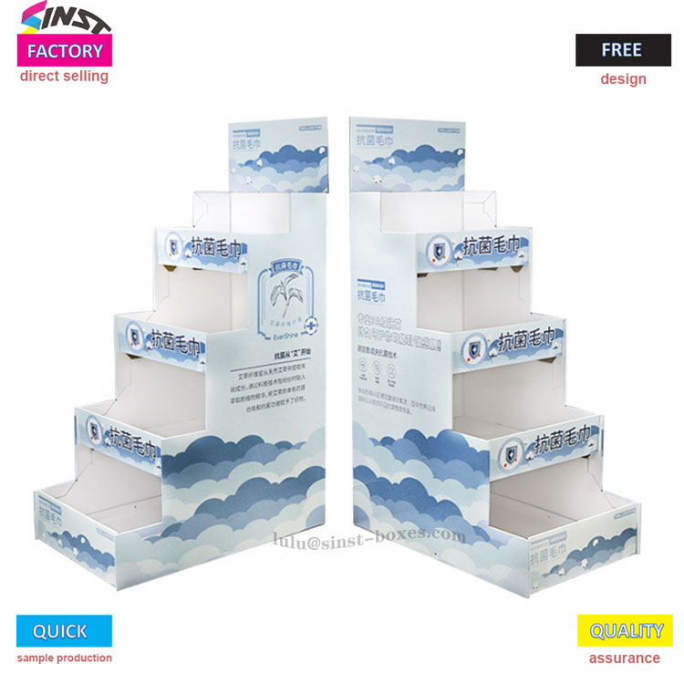 Paano makikipag -usap ang isang karton rack sa mga tuwalya sa istante?