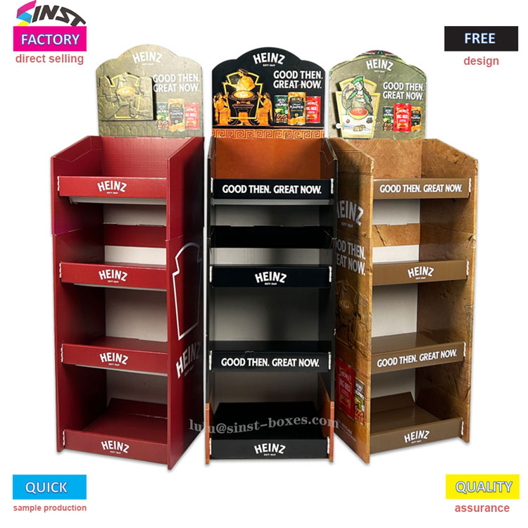 Magulo ba at hindi epektibo ang pagpapakita ng sarsa? Ang multi-layered tomato sauce display rack ay tumutulong sa iyo na 'pag-uri-uriin'!