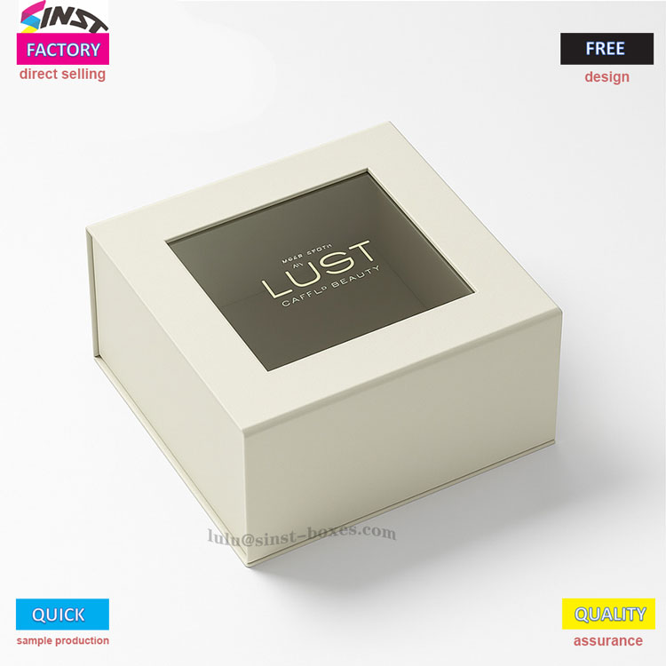 Bakit ang window magnetic gift box na may built-in na data ay pinapaboran ng mga tatak ng kagandahan at accessory sa ibang bansa?
