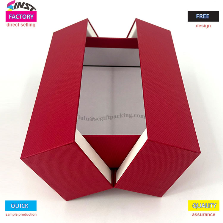Creative Double Door Awtomatikong pag -angat ng Red Wine Gift Box