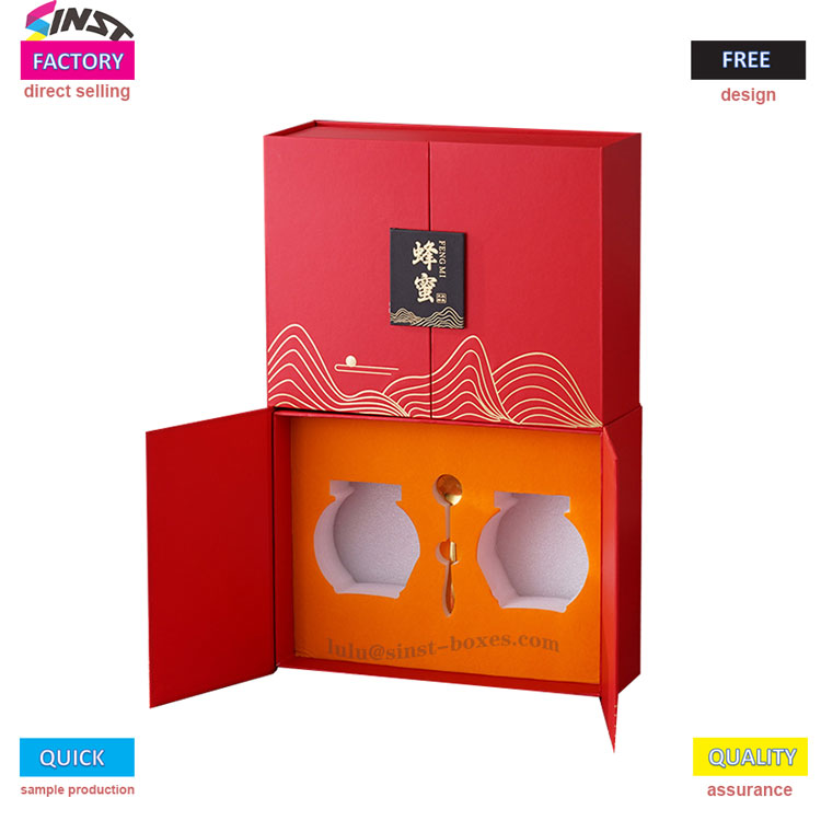 Kahon ng regalo ng pulot