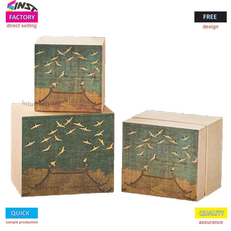 Kraft Paper Cup Gift Box na may takip