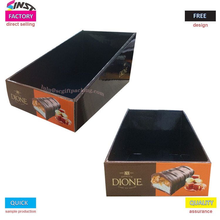 Mga Paper Desk Display Box para sa Chocolate Bar