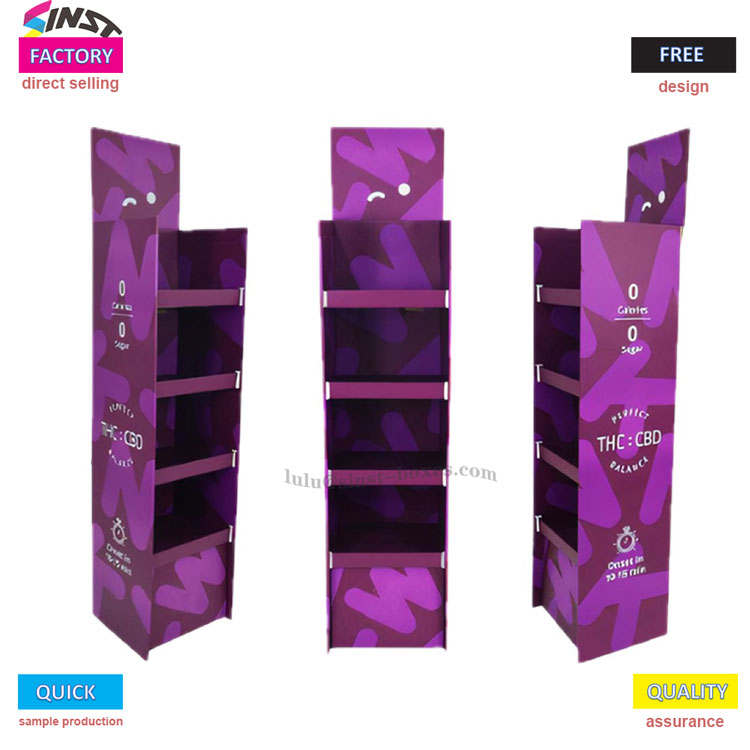 Plush keychain display rack